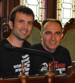 Pau Juvillà i Francesc Gabarrell, regidors de la Crida per Lleida