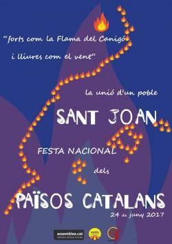 Flama del Canigó: Missatge de Sant Joan 2017