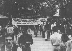 a manifestació de l'Orgull Gai als Països Catalans (26.06.1977)