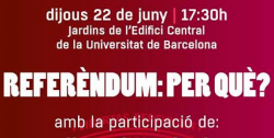 Presentació d'Universitats per la República a la UB