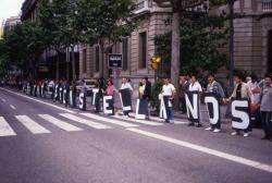 Mobilitzacions per la llibertat de Carles Castellanos a finals dels anys 80
