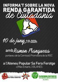 Acte sobre a Blanes la Renda Garantida de Ciutadania