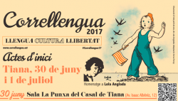 El Correllengua 2017 arrenca a finals de mes a Tiana