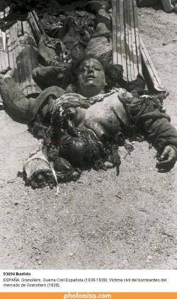 Dona morta al bombardeig de Granollers del 31 de maig de 1938