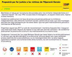 L'ajuntament de Barcelona aprova una proposició que condemna l''Operació Garzón' de l?any 1992