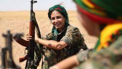 Guerrilleres Kurdes de l'YPG a Rojava. Foto: Geopolítica.cat