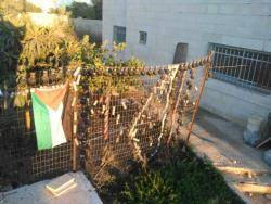 Un jardí a Nabi Saleh.