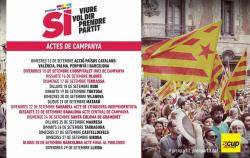 La CUP inicia la campanya del referèndum simultàneament a les quatre capitals dels Països Catalans