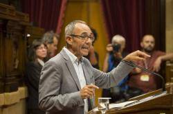 Joan Coscubiela intervenint al Parlament de Catalunya. Foto: Mèdia.cat