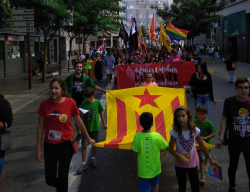 Més de mig miler de persones exigeixen a l'alcade de Lleida que posi les urnes pel referèndum