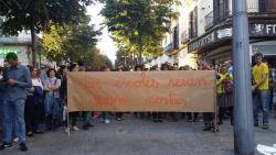 Clam de la comunitat educativa contra en contra del 155 i les acusacions d?adoctrinament (Mataró)