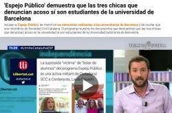 Vídeo d'estudiants de periodisme de la UAB arran de les declaracions a 'Espejo público' d?Antena 3