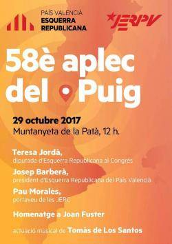 Acte a l'Aplec del Puig