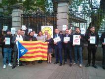 El batlle de Dublín, diputats i senadors amb la República Catalana i contra la dictadura espanyola