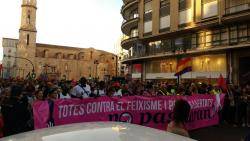 Milers de persones a València contra el feixisme i per la llibertat