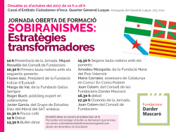 Jornada a Inca sobre "Sobiranismes: estratègies transformadores"