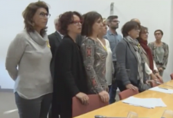 Les famílies dels presos polítics i exiliats preseten "l?Associació Catalana pels Drets Civils"