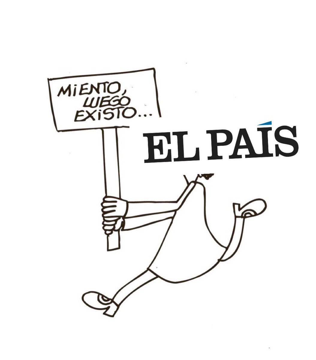 'El País': miento, luego existo