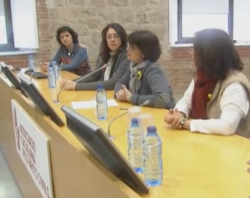 Les famílies dels presos polítics i exiliats preseten "l?Associació Catalana pels Drets Civils"