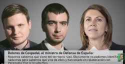 María Dolores de Cospedal fa el ridícul caient en una broma de l'agència de notícies russa Sputnik