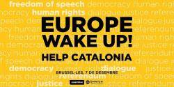 ANC i Òmnium escalfen motors de cara a la gran manifestació de Brussel·les