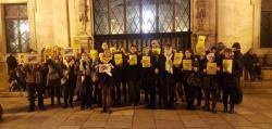 Dues presones identificades a Palma per cantar Nadales en solidaritat amb els presos polítics