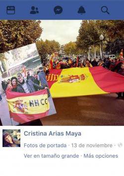 Jordi Cervantes Rodríguez i Cristina Arias Maya els suposats agredits de Balsareny (Imatge: facebook  Cristina Arias Maya)