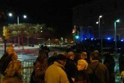 Centenars de persones davant del museu de Lleida