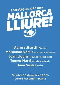 "Mallorca Lliure!" organitza un debat per parlar d'estratègies per la sobirania