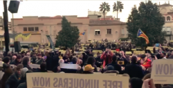Acte reivindicatiu a Sant Vicent dels Horts per la llibertat dels presos polítics