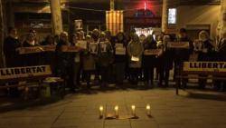 Cantada a les Corts per l'alliberaments dels presos polítics (CDR)