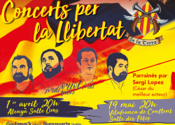 Concerts a Catalunya Nord en solidaritat amb els presos polítics