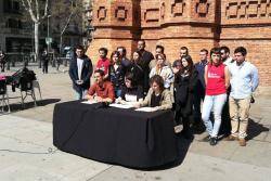 Les entitats juvenils criden a fer un front democràtic per aturar la repressió de l?Estat espanyol