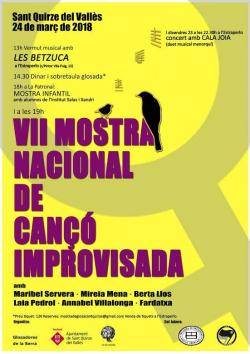 VII Mostra Nacional de Cançó Improvisada a Sant Quirze del Vallès