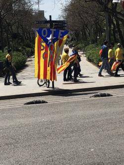 Barcelona acull una nova manifestació multitudinària per la llibertat i la República