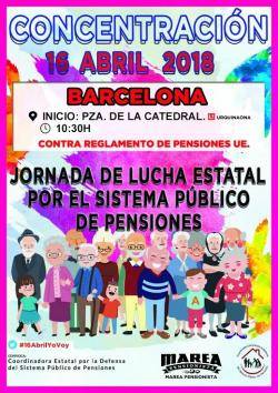 Nova jornada de lluita per pensions públiques dignes