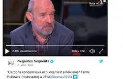 L'historiador Fermí Rubiralta desmunta les acusacions falses sobre Daniel Cardona i els germans Badia que intenten vincular-los amb el "feixisme" i intoxicacions