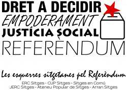 Cartell de l'acte sobre el debat sobre el referèndum