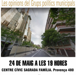 Debat amb els grups municipals sobre el futur del Temple de Sagrada Fam&iacute;lia