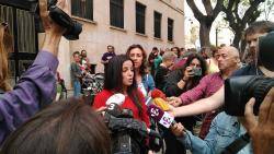 Maria Sirvent crida a no recular davant ?l?ofensiva repressora de l?Estat?