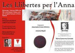 Acte solidari per l'Anna Gabriel a l'Aldea