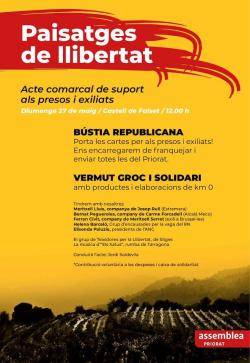 Vermut groc i solidari al Castell de Falset