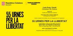 El catàleg de l'exposició "55 urnes per la Llibertat" serà disponible per la inauguració de la mostra a Brussel·les