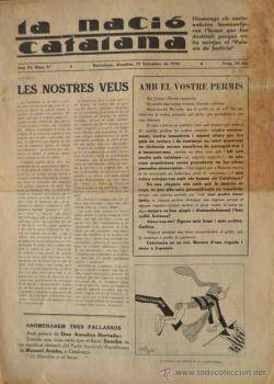 A finals de l'estiu de 1934 es publica un article a la portada de La Nació Catalana on es convida a la judicatura espanyola a marxar de Catalunya amb frases com "Catalunya no us vol. Marxeu d'una vegada i aneu a Espanya".