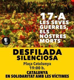 Concentracions a Barcelona en record a les víctimes i en suport als familiars