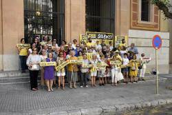 La concentració "Silenci contra la repressió, per la Llibertat, Rebel·leu-vos" avui serà davant del Congreso