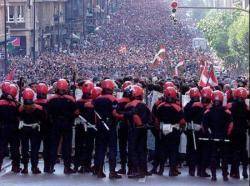 2002 Gran manifestació a favor de Batasuna a Bilbao