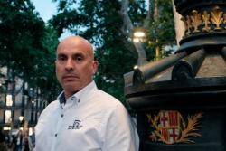 L'ex-guardia civil Jose Manuel Opazo és el finançador de la manifestació ultra d'avui (Imatge: El Mundo)