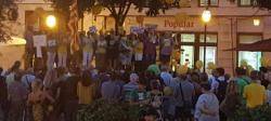 Centenars de persones a Palma amb els cantaires per la Llibertat