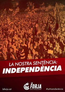El judici contra l'independentisme ja té cançó: "La nostra sentència"